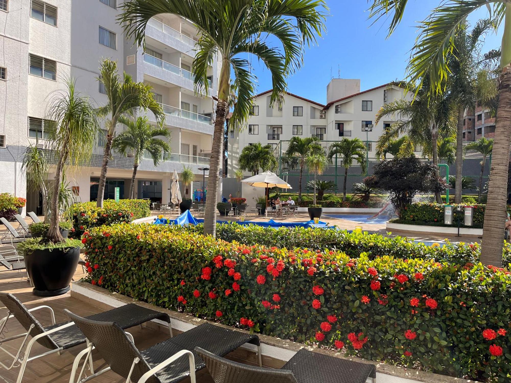 Apartamento Flat 405 - Veredas Do - Diferenciado Com Ar Na Sala E No